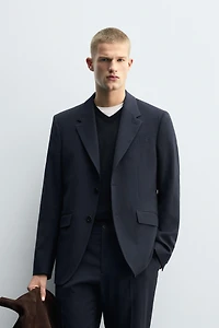 BLAZER DE COSTUME 100 % LAINE