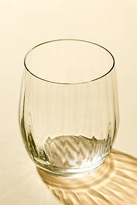 BOHEMIA CRYSTAL TUMBLER WITH LINES