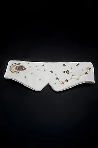 EMBROIDERED EYE MASK | MARISA BERENSON