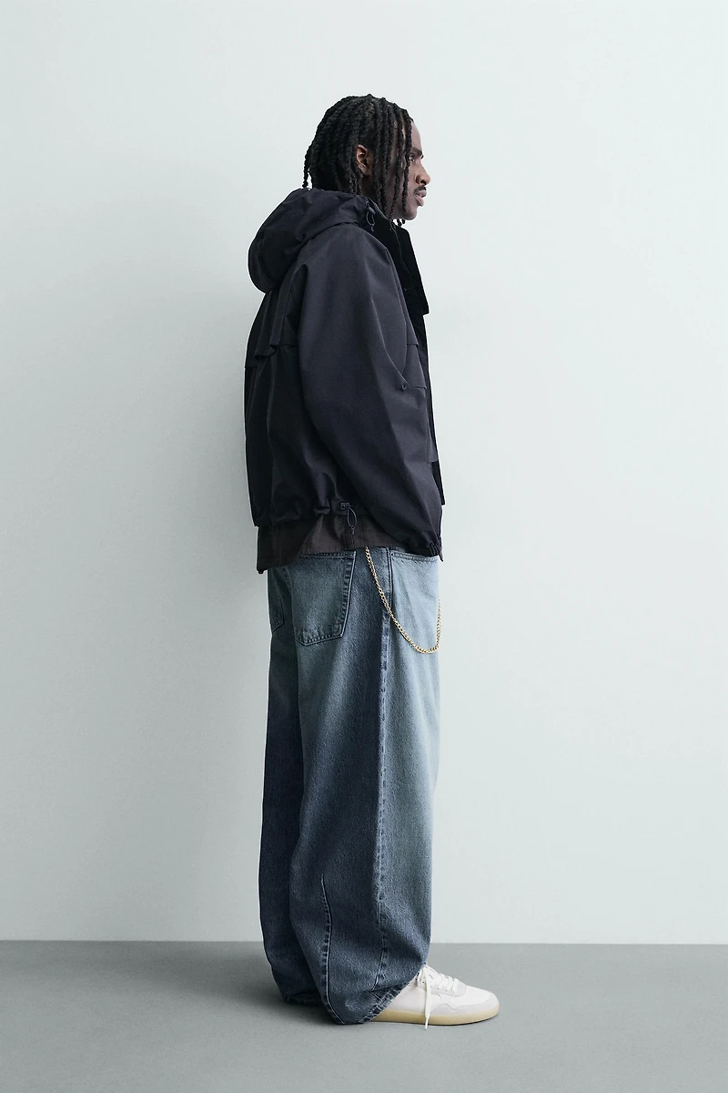 CROPPED FIT WATER REPELLENT JACKET