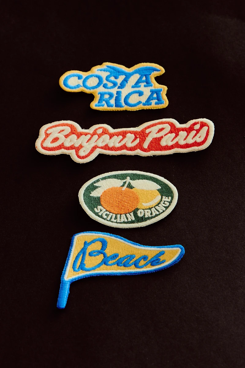 TRAVEL PATCH SET (SET OF 4)