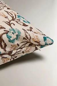 HOUSSE DE COUSSIN IMPRIMÉ FLORAL