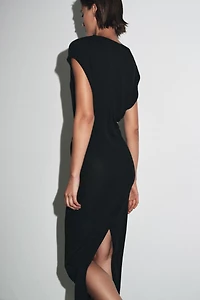 ROBE LONGUE DRAPÉE