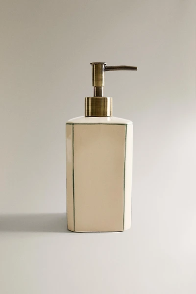 OCTAGONAL SOAP DISPENSER