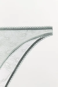 LACE MESH BOTTOMS