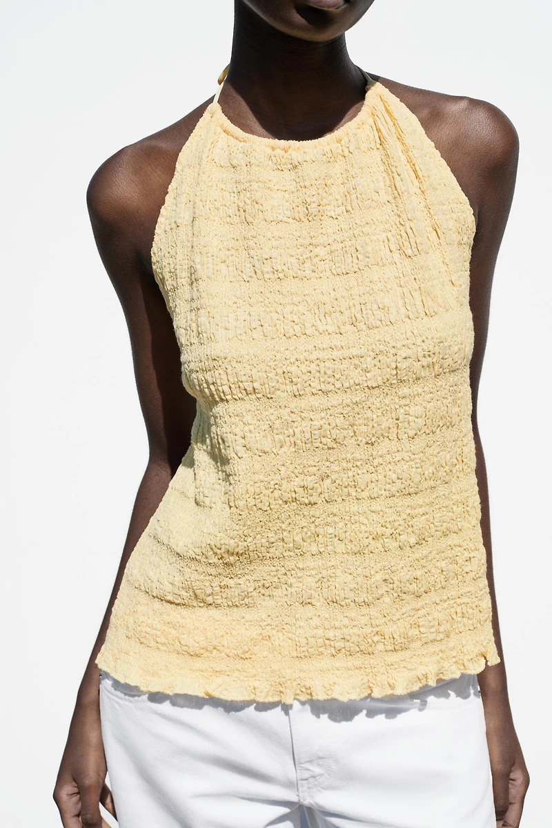 TOP HALTER DOS NU