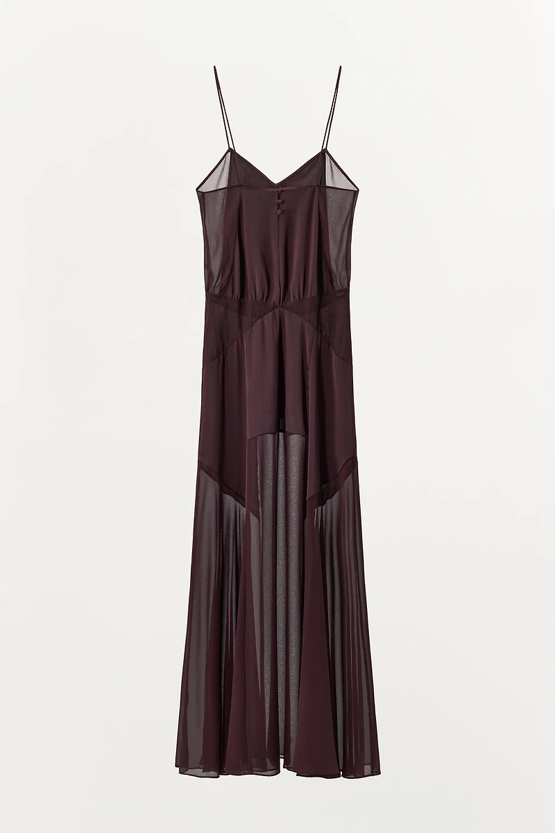 ROBE LONGUE COMBINÉE