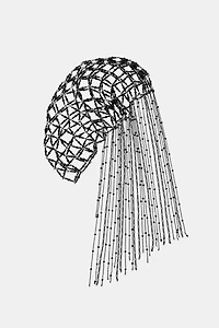 SPARKLY VEIL HEADPIECE