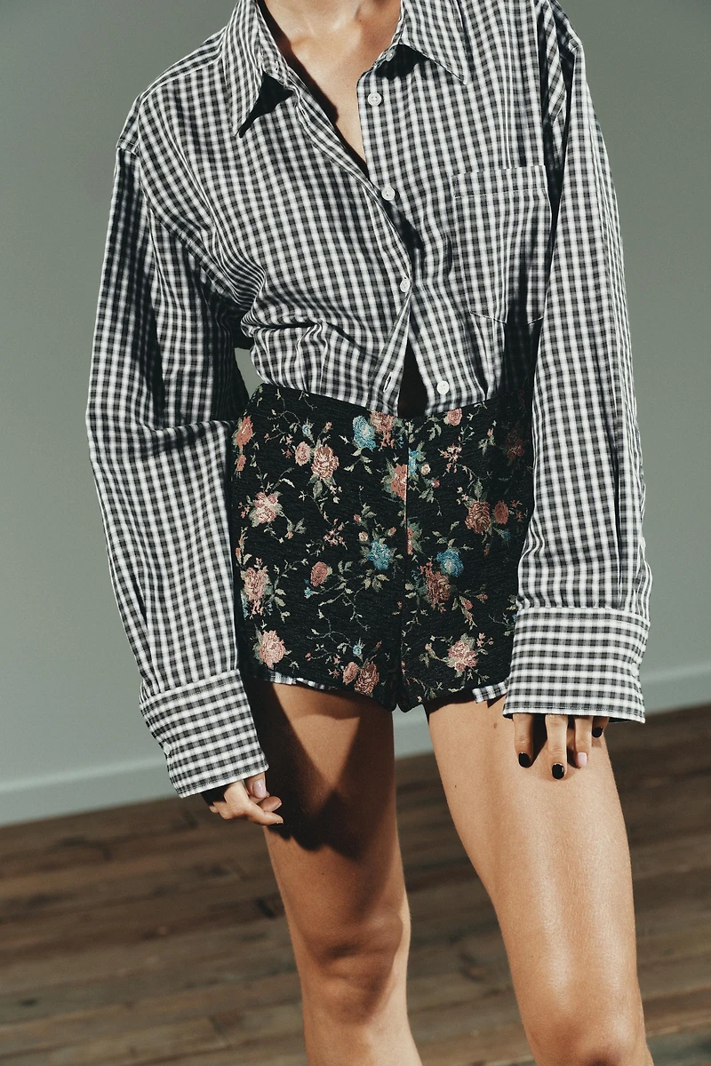 CHECKED OXFORD SHIRT