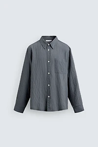 FLOWY STRIPED SHIRT