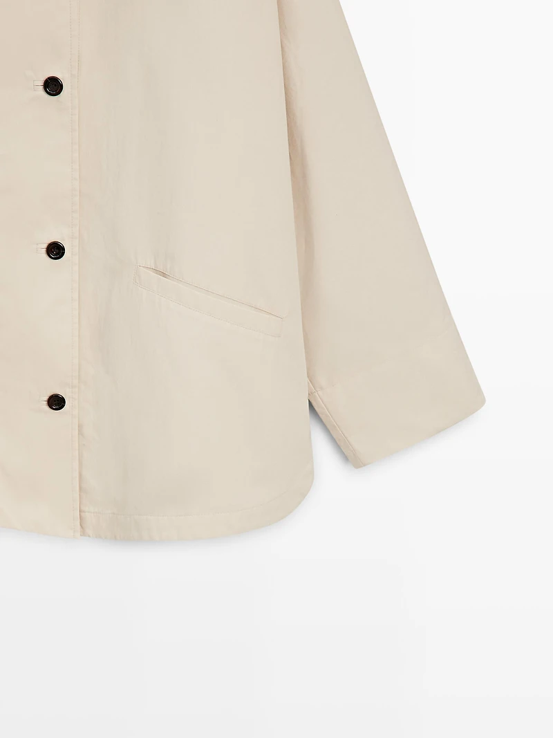 Veste à col montant