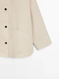Veste à col montant