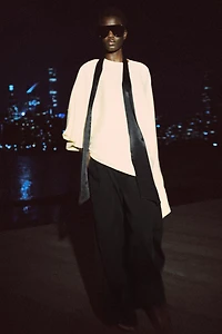 BLOUSE ASYMÉTRIQUE FOULARD ZW COLLECTION