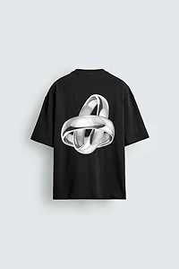 RINGS PRINT T-SHIRT