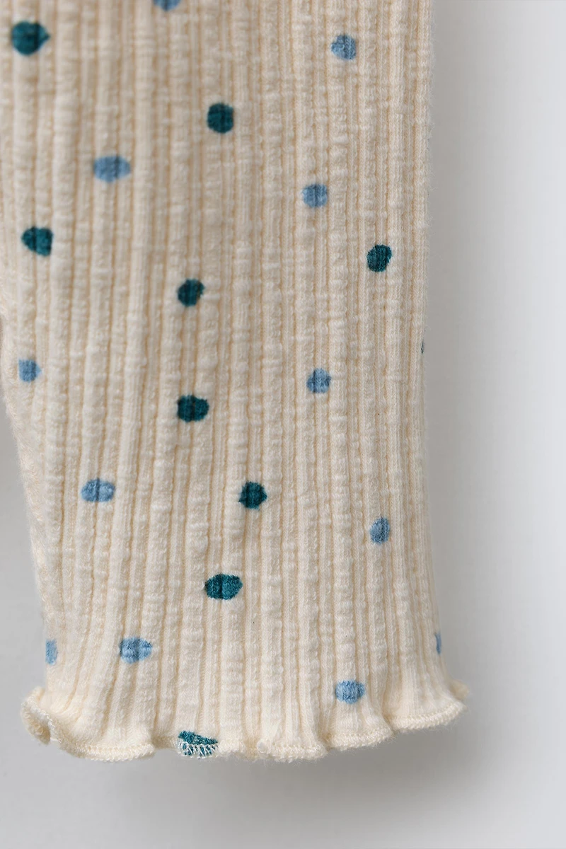 LEGGING STRUCTURE FLEURS