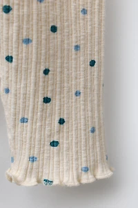 LEGGING STRUCTURE FLEURS