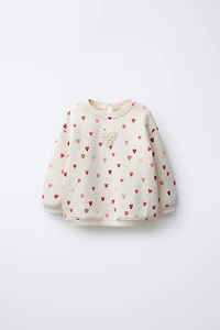 HEARTS SWEATSHIRT