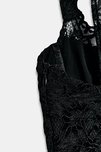 LACE MIDI DRESS