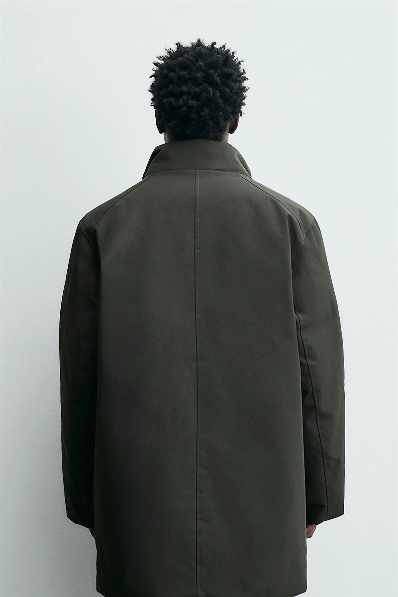DETACHABLE WATER REPELLENT TECHNICAL PARKA