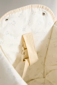 FLORAL DIAPER BAG
