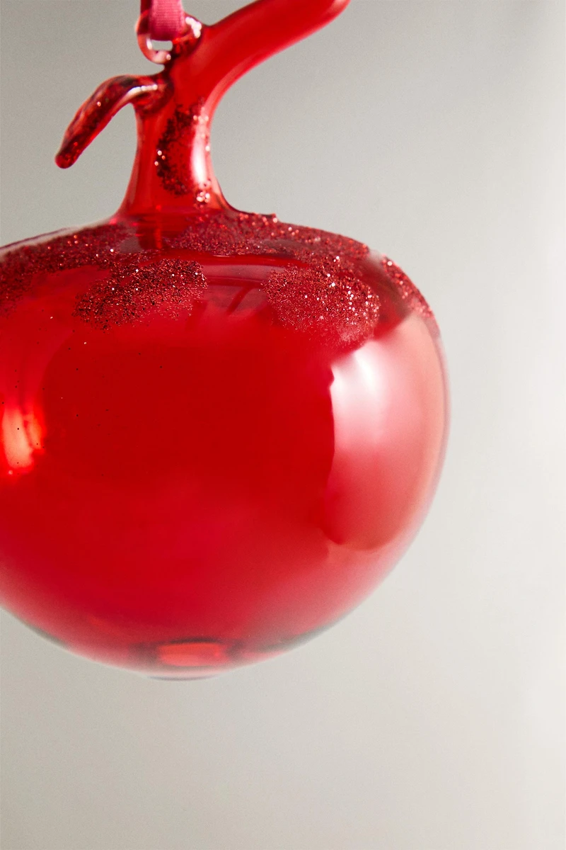 DÉCORATION ARBRE POMME BULLES NOËL