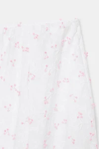 STRUCTURED LAYERED MIDI SKIRT