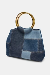 MINI SAC SEAU PATCHWORK
