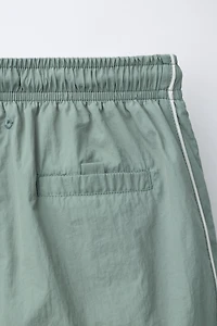 2-6 YEARS / CONTRASTING STRIPE SWIM SHORTS
