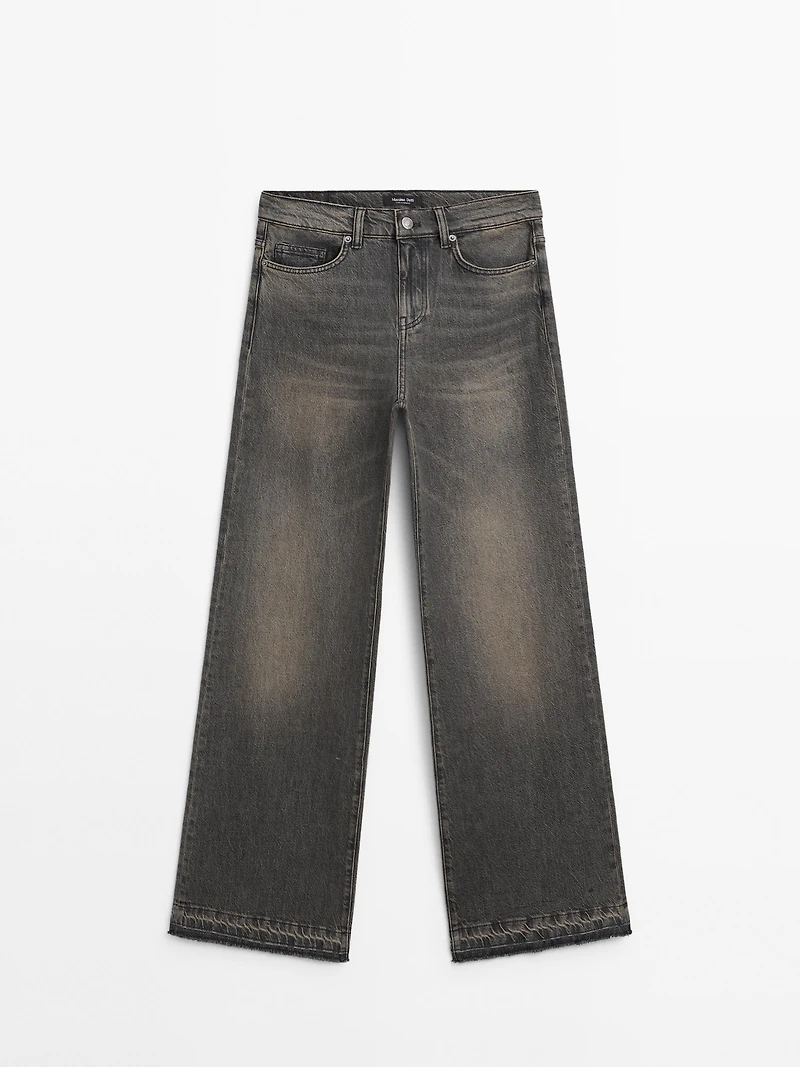 Jean flare mid-rise
