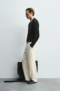 PULL EN LAINE À COL V