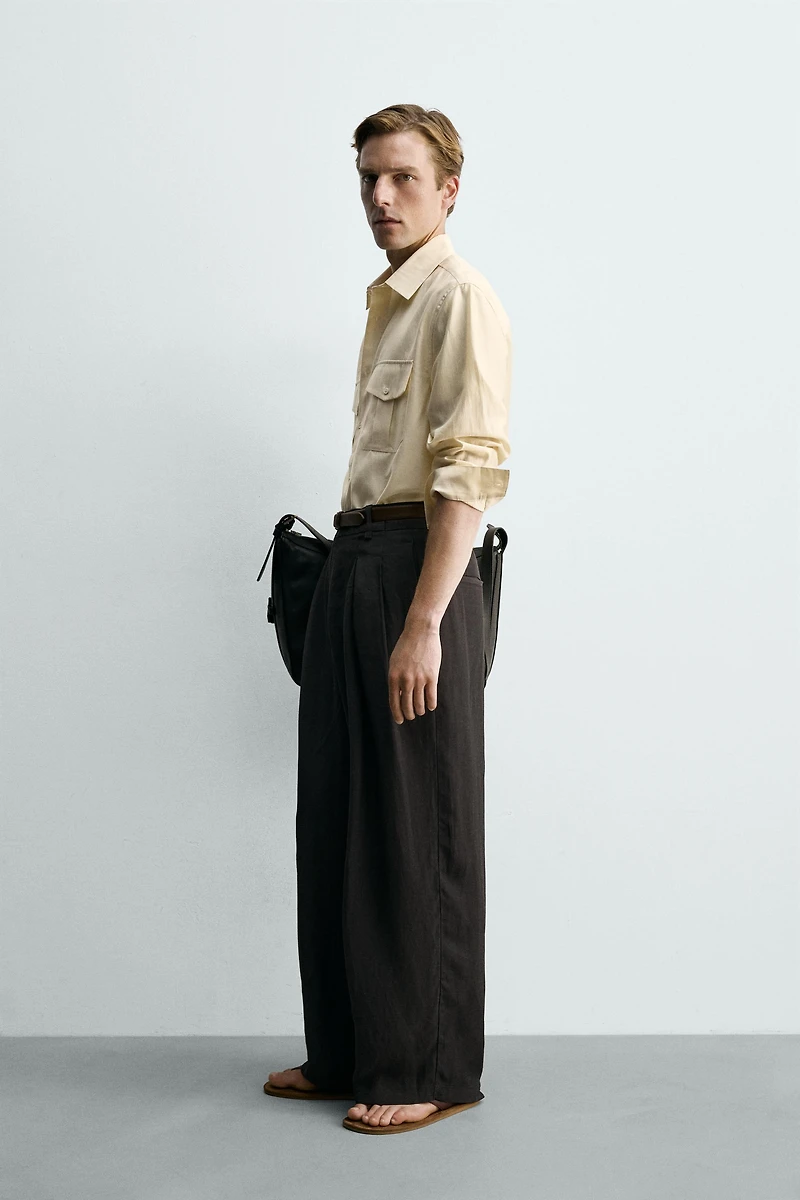 CHEMISE FLUIDE À POCHES