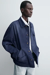 WASHED POCKET JACKET