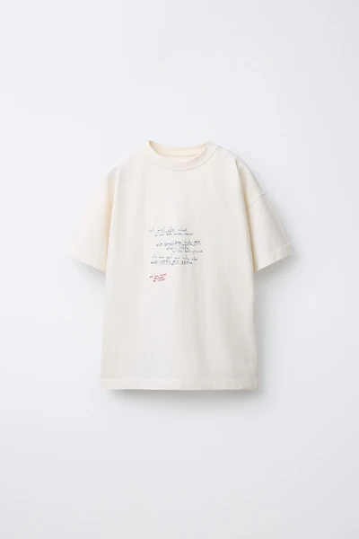TEXT T-SHIRT