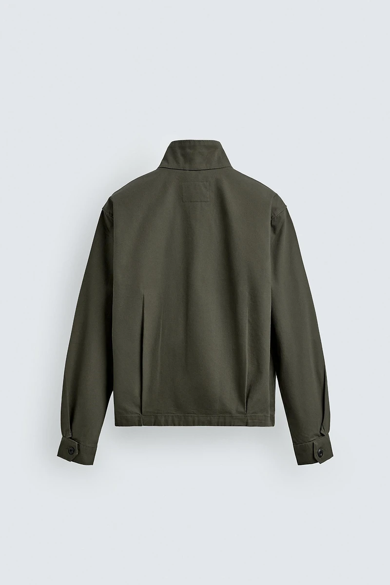 BLOUSON COURT ZIPPÉ