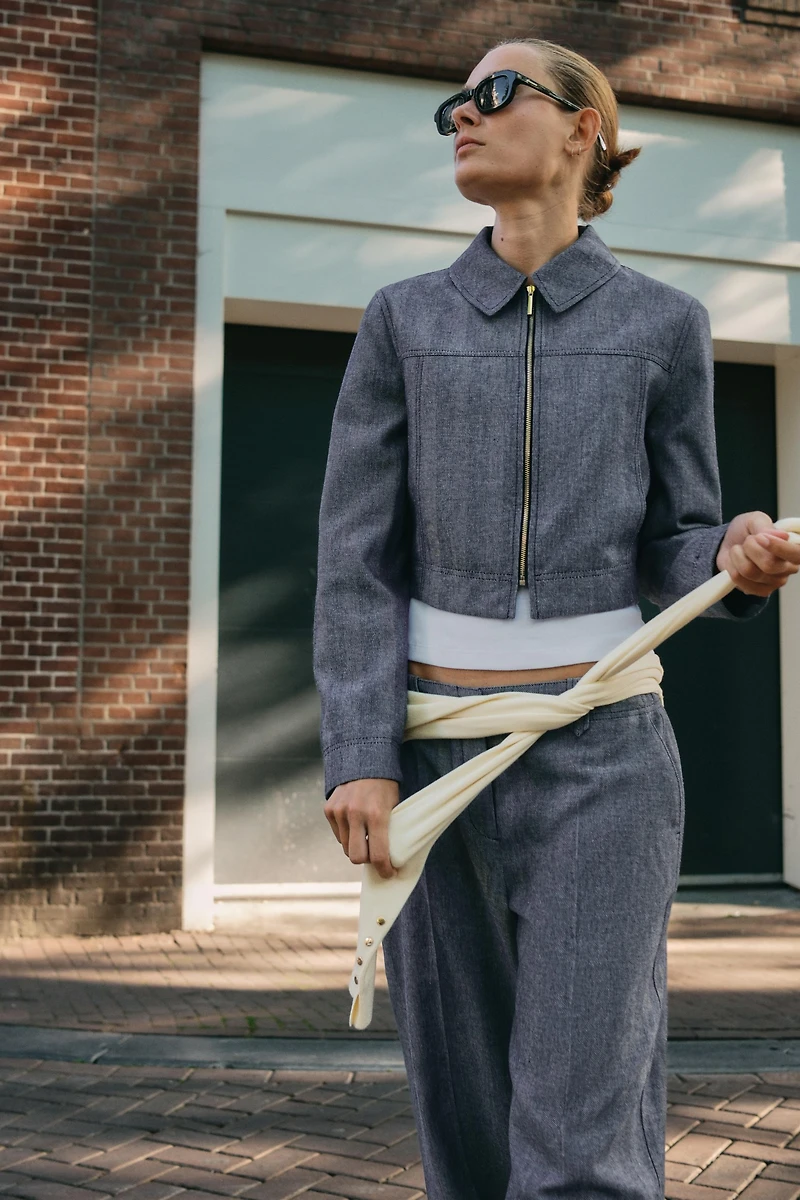 BLAZER FERMETURE ÉCLAIR