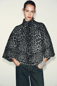 PULL EN MAILLE À MANCHES LARGES