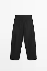 Barrel fit cargo pants