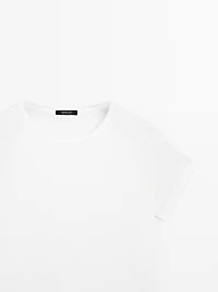 100% mercerised cotton short sleeve T-shirt