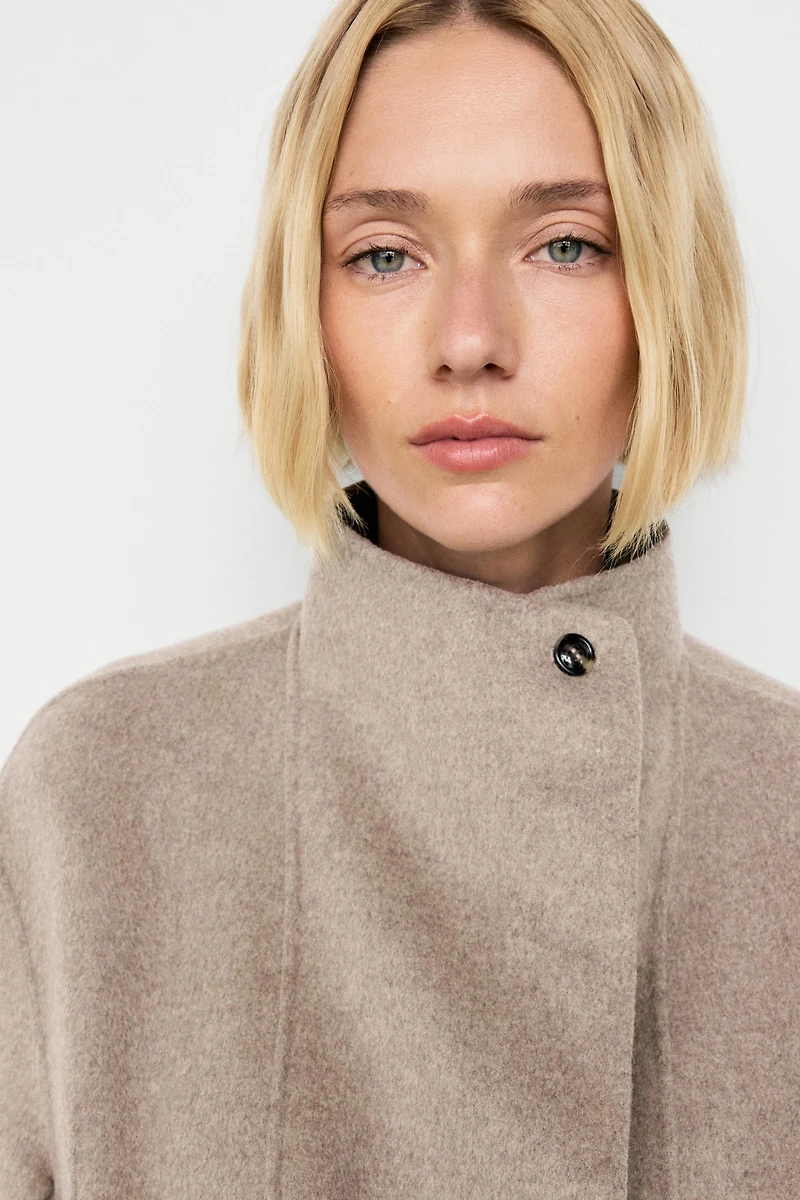 Veste courte en laine