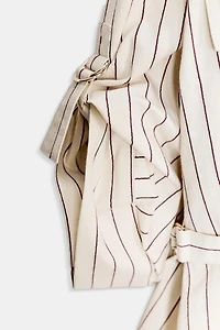 STRIPED SAFARI SHIRT