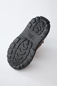 WATER REPELLENT QUILTED SNOW BOOTS