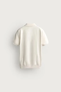 POLO EN MAILLE REGULAR FIT STRUCTUR