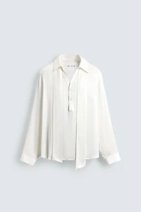 CHEMISE FLUIDE AVEC NŒUD