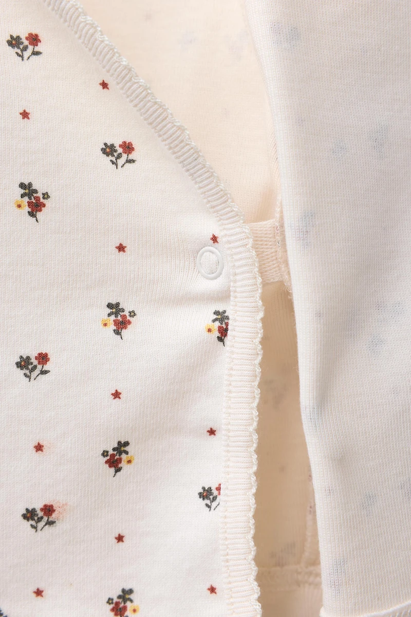 FLORAL T-SHIRT AND LEGGINGS SET