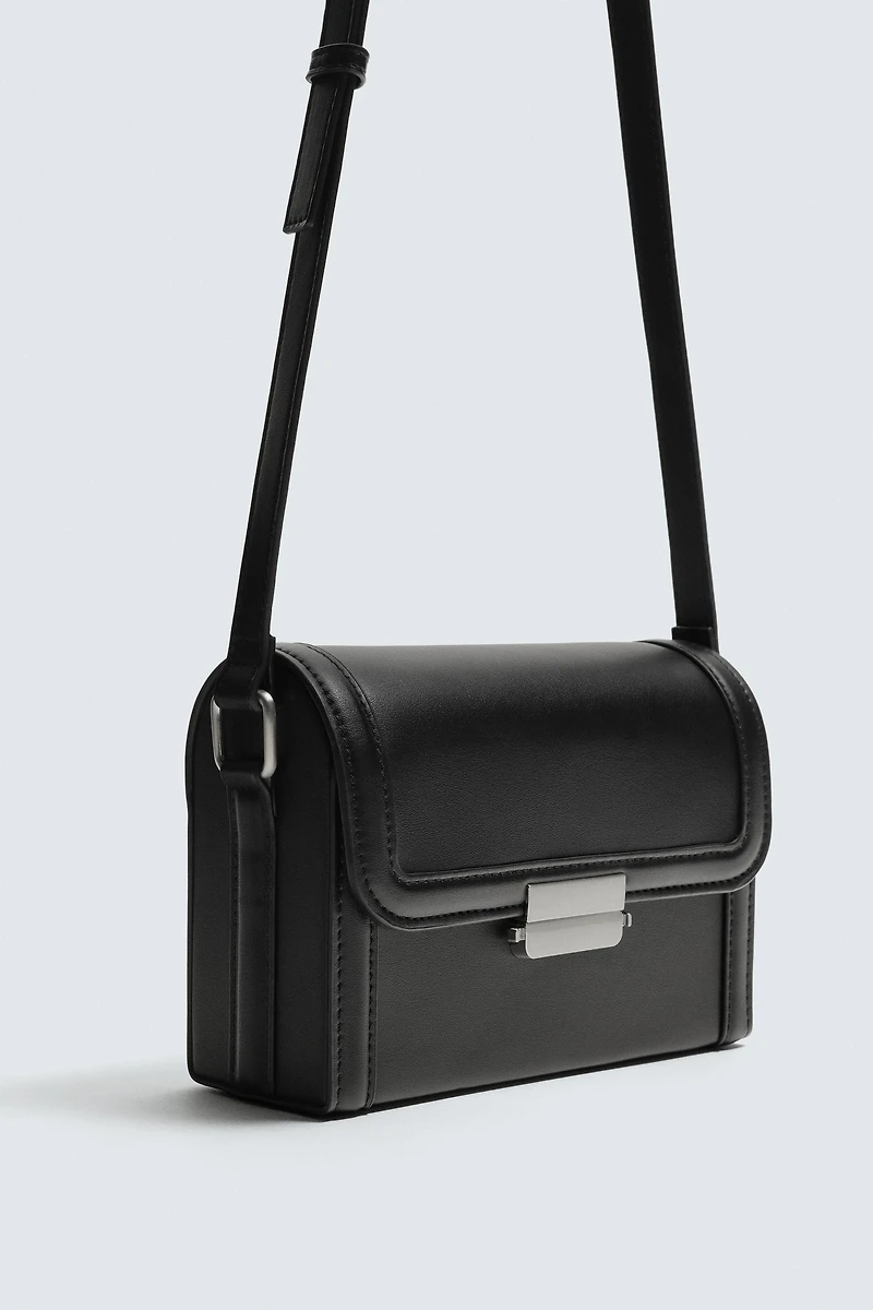 RIGID BOX CROSSBODY BAG