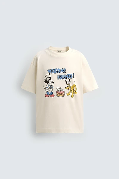 PLUTO + MICKEY MOUSE T-SHIRT HARRY LAMBERT FOR ZARA X DISNEY