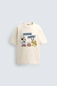 PLUTO + MICKEY MOUSE T-SHIRT HARRY LAMBERT FOR ZARA X DISNEY