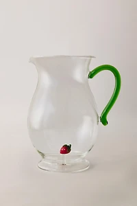 STRAWBERRY BOROSILICATE PITCHER