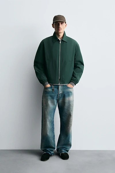 ZIPPERED TECHNICAL JACKET