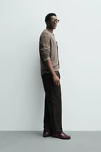 100% WOOL CARDIGAN